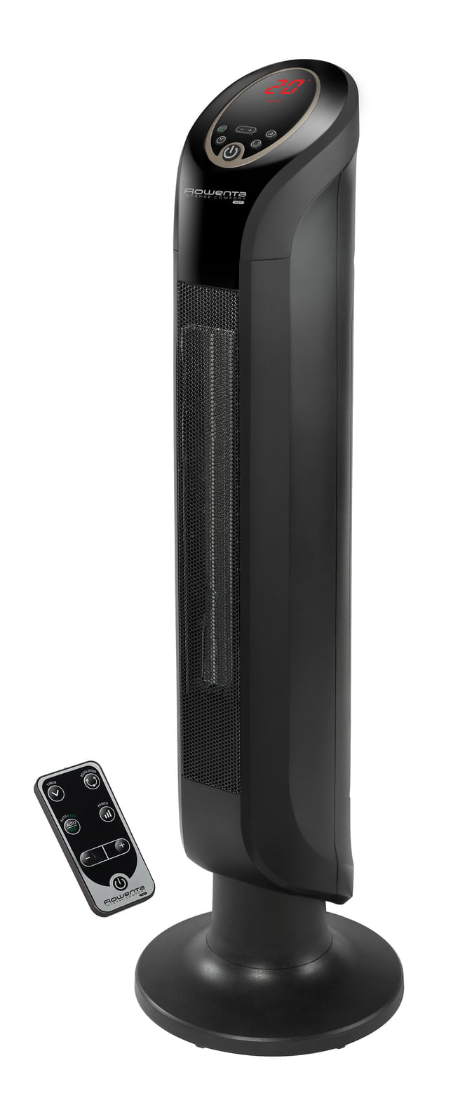 Rowenta SO9420 stufetta elettrica Interno Nero 2400 W Riscaldatore ambiente elettrico con ventilatore Rowenta Intense Comfort Hot SO9420