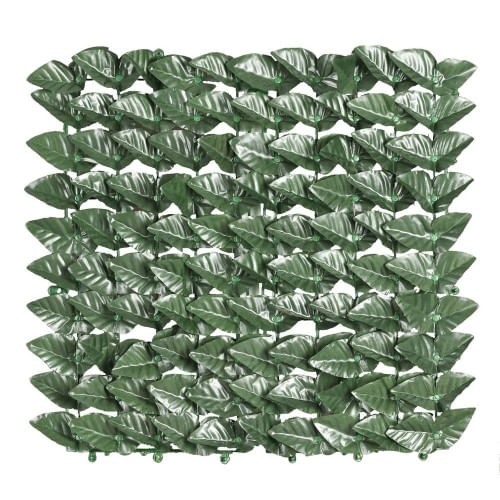 4 Rotoli 1x3 Siepe Sintetica Finta Lauro Arella Recinzione Balcone Artificiale