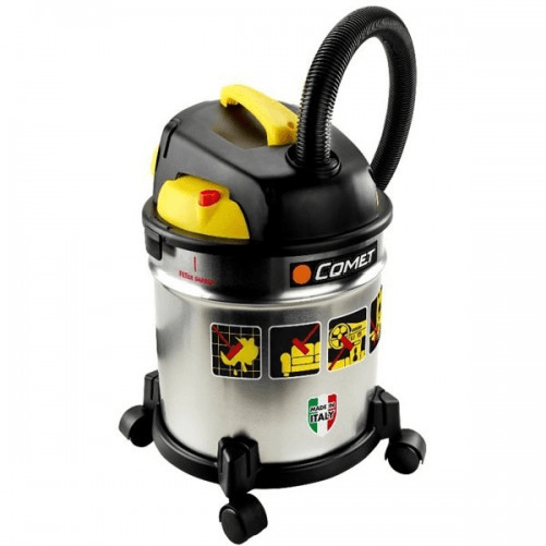 Bidone Aspiratutto Acciaio 1200w Aspira Polvere Filtro Soffiatore Solidi Liquidi