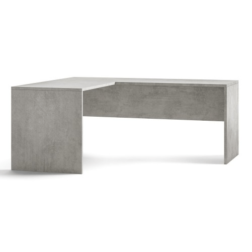 Tavolo Scrivania ad Angolo 180x170 Grigio Angolare Direzionale Ufficio Computer