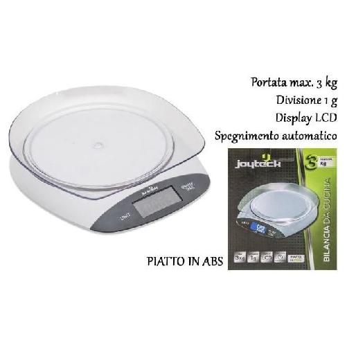 Joyteck Bilancia da Cucina Digitale 3Kg con Piatto