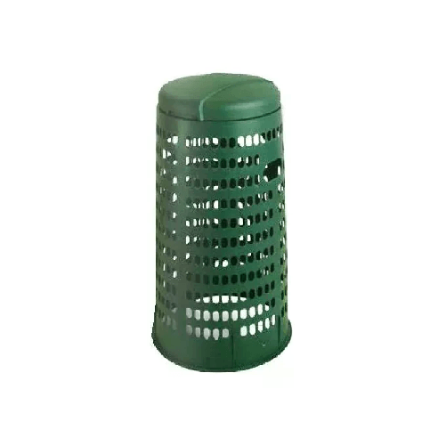 Ics Trespolo Immondizia Ics Verde Lt 110 Cm 38/50 H.Cm 86 ICS SpA C455738 cestino per rifiuti Rotondo Verde