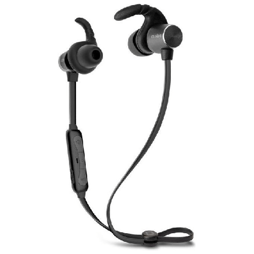 Sbs auricolari bluetooth in-ear sportivi teearbt501k nero impermeabili 5h autonomia