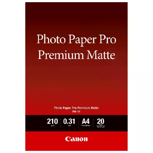 Canon Carta fotografica Premium Matte PM-101 A4 - 20 fogli