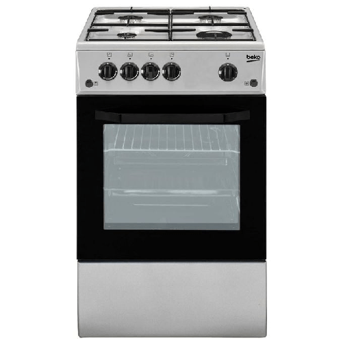 Beko CSG42011FS Cucina Gas Argento