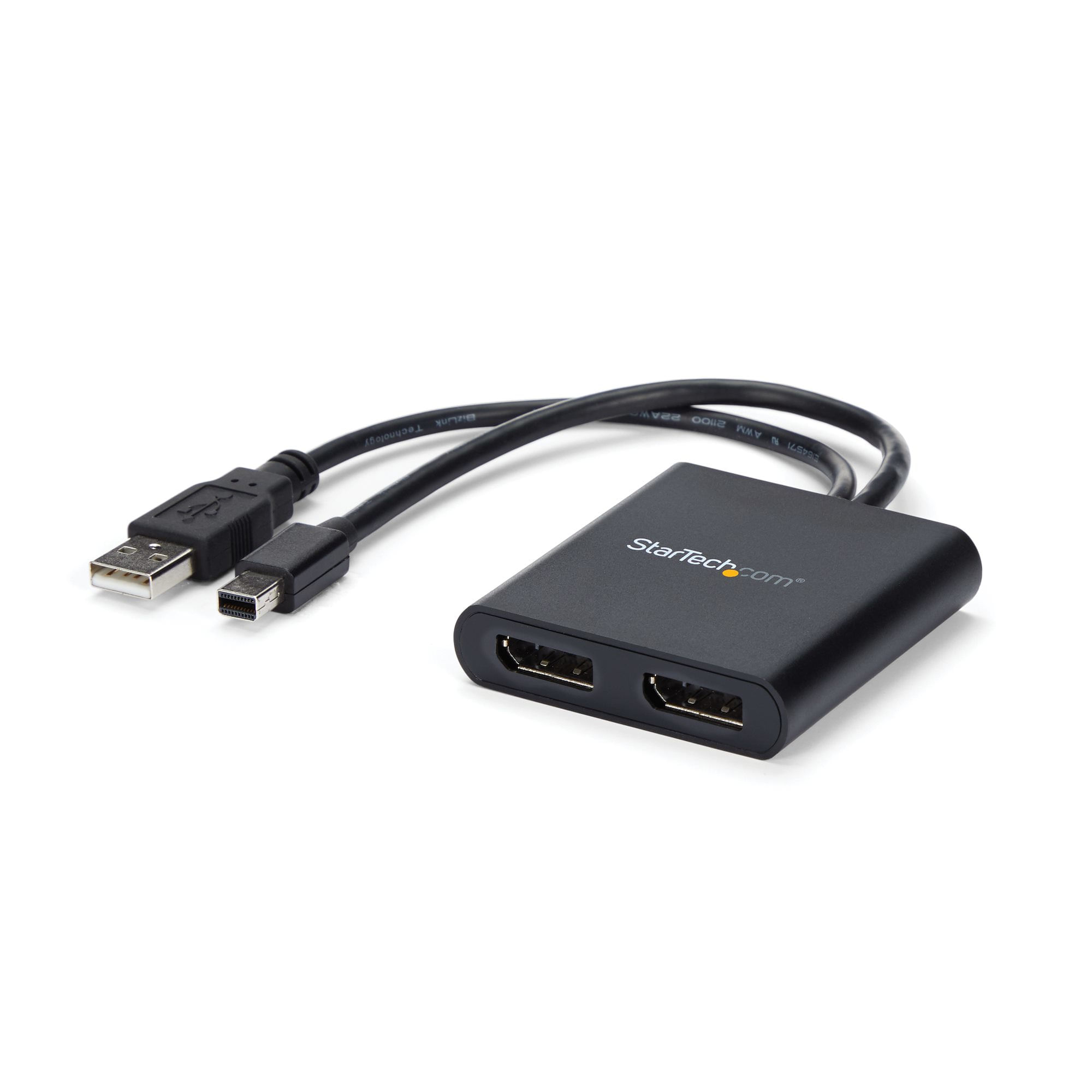 StarTech.com Adattatore multi monitor a 2 porte - MST Hub Mini DisplayPort a 2x DisplayPort - Doppio monitor 4K 30Hz - Video Splitter mDP a doppio DP