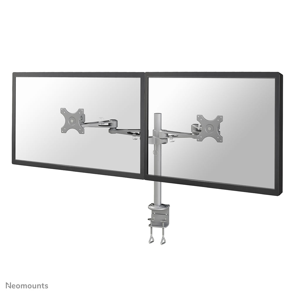 Neomounts Newstar Supporto Scrivania per 2 Schermi Lcd-led-tft fino a 26''(65 Cm) Neomounts FPMA-D935D Braccio per monitor 14-27"