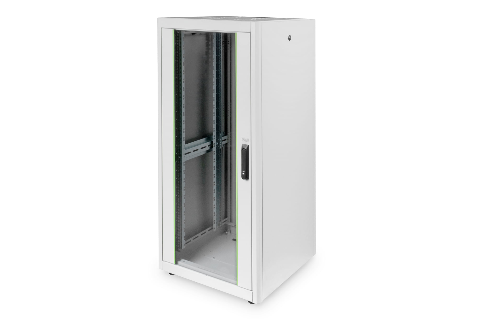 Digitus armadio 26 unita' 19'' per reti misure (a)1299 x (l)600 x 600 mm. colore grigio chiaro Digitus Armadio di rete serie Dynamic Basic - 600x60