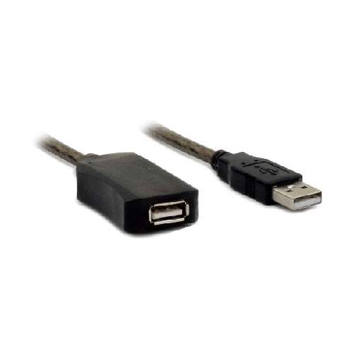 Hamlet XUREP10 cavo USB USB 2.0 10 m USB A Nero HAMLET Prolunga usb 2.0 con repeater 10m - XUREP10