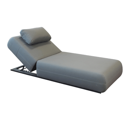 MILANI HOME MAMBO - lettino reclinabile con struttura in alluminio e tessuto idrorepellente