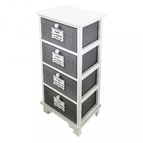 POPPY - mobiletto in legno con cassetti