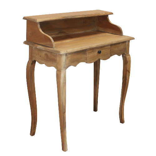 MILANI HOME TRAVIS - scrittoio in legno di mogano