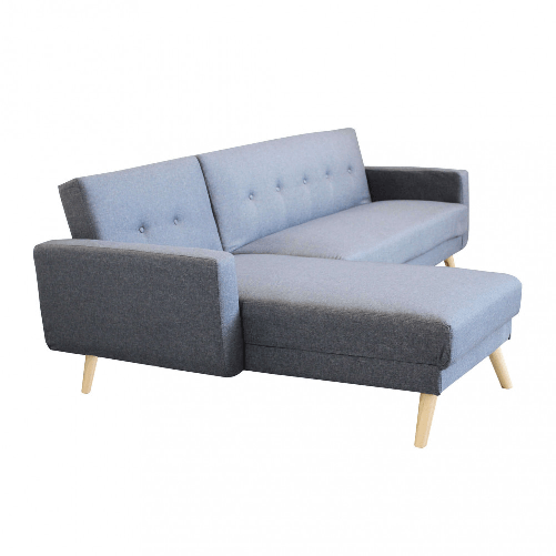 MILANI HOME ADRIAN - divano letto con penisola