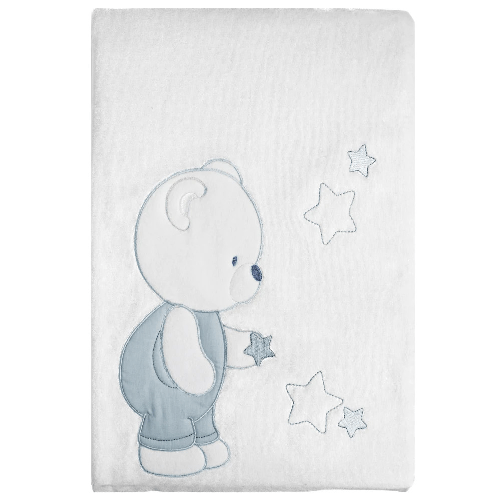 Copertina in ciniglia per lettino Cercatore di stelle Coccolissimi