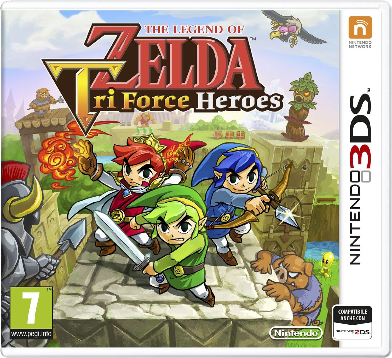 Nintendo The Legend of Zelda: Tri Force Heroes Standard ITA Nintendo 3DS