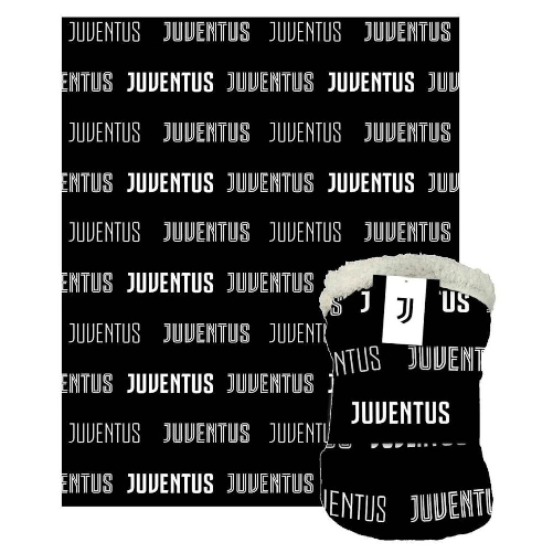 Hermet home Plaid agnellato con Banderoll - FC Juventus
