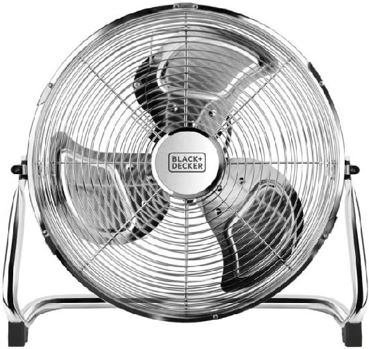 Black & decker Black+decker bxeff120e ventilatore da pavimento, 120 w, plastica