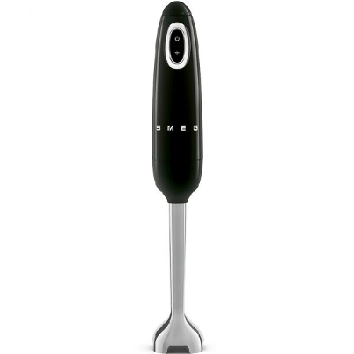 Smeg, frullatore a immersione hbf01bleu, funzione turbo e sistema di taglio flowblend