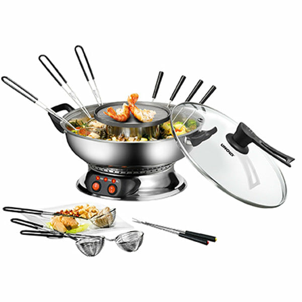 Unold 48746 fondue, gourmet & wok 2 L 6 persona(e)