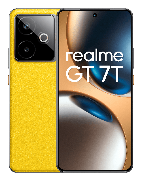 Realme GT 7T 17,3 cm (6.8") Doppia SIM Android 15 5G USB tipo-C 12 GB 256 GB 7000 mAh Giallo