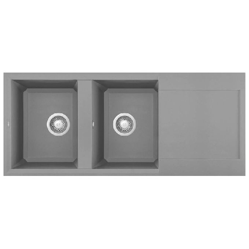 Elleci Easy 500 Lavello montato su piano Rettangolare Granitek