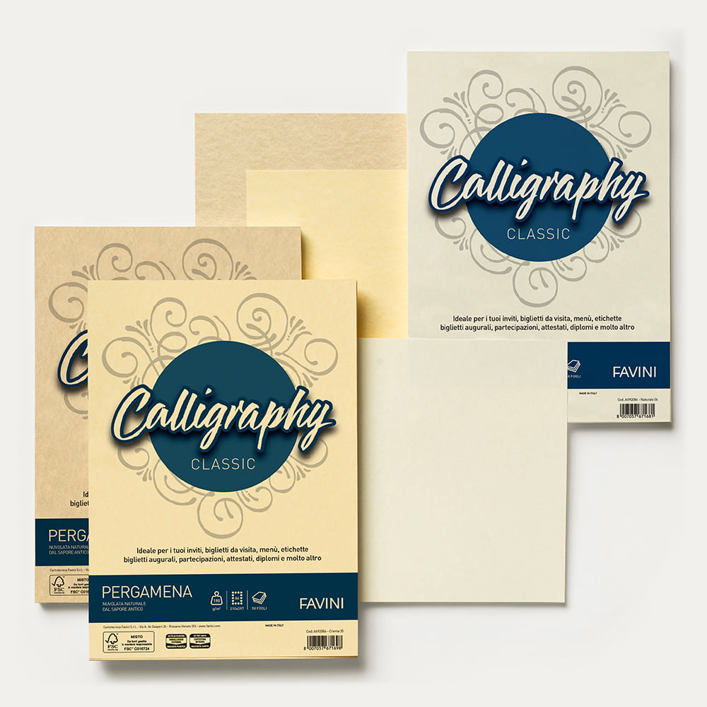 Favini A69N084 cartolina di auguri e condoglianze Biglietto di auguri standard 50 pz