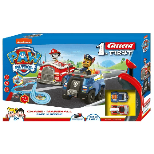 Carrera Paw Patrol Race N Rescue pista giocattolo Plastica Carrera RC Paw Patrol Race N Rescue