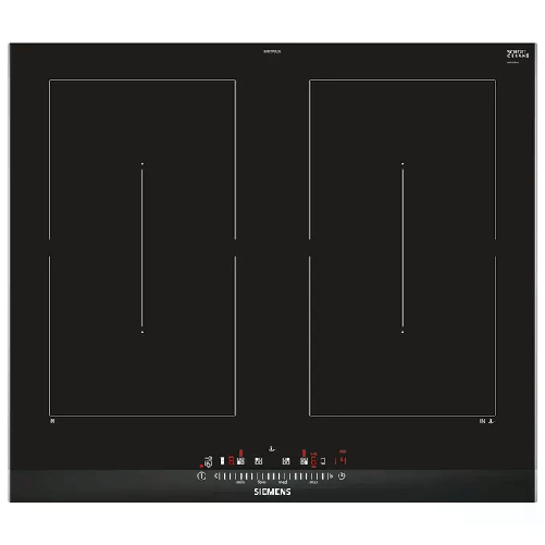 Siemens iQ500 ED675FQC5E piano cottura Nero Da incasso 60 cm Piano cottura a induzione 4 Fornello(i)