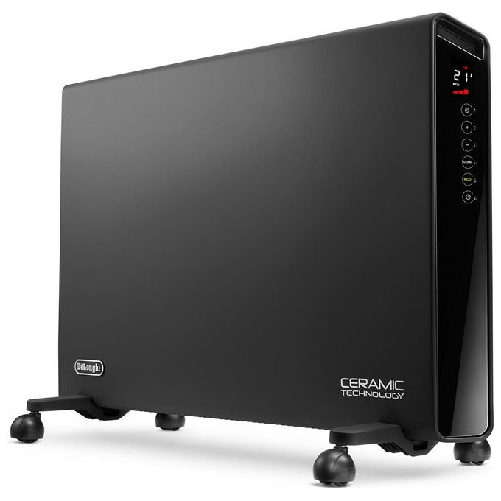 De'Longhi DeLonghi HX65L22 Convector electric space heater Interno Grigio 2200 W De’Longhi HX65L22 Interno Grigio 2200 W Stufa elettrica a convezione
