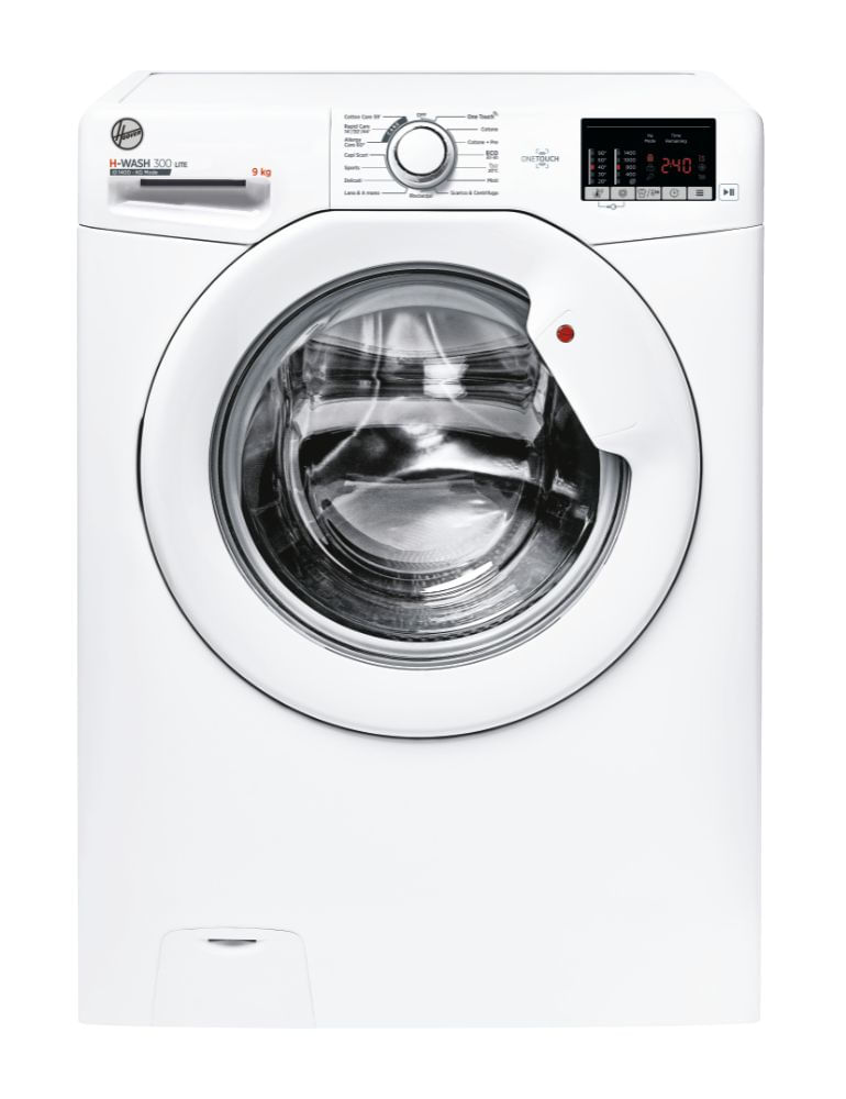 Hoover H-WASH 300 LITE H3W 492DE-11 lavatrice Caricamento frontale 9 kg 1400 Giri/min Bianco