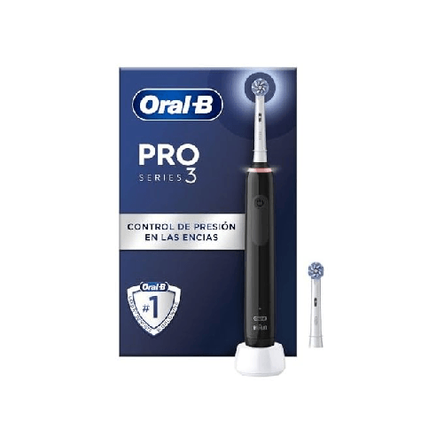 Braun Oral-B PRO 3 3000 Sensitive Clean Spazzolino Elettrico Nero