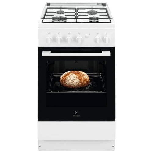 Electrolux LKK500000W Cucina Elettrico Gas Bianco A Electrolux LKK500000W Cucina Elettrico Gas Bianco