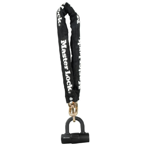 Masterlock MASTER LOCK 8234EURDPRO antifurto per bicicletta Nero 900 mm Blocco per catena MASTER LOCK 8234EURDPRO antifurto per bicicletta Nero 900 mm