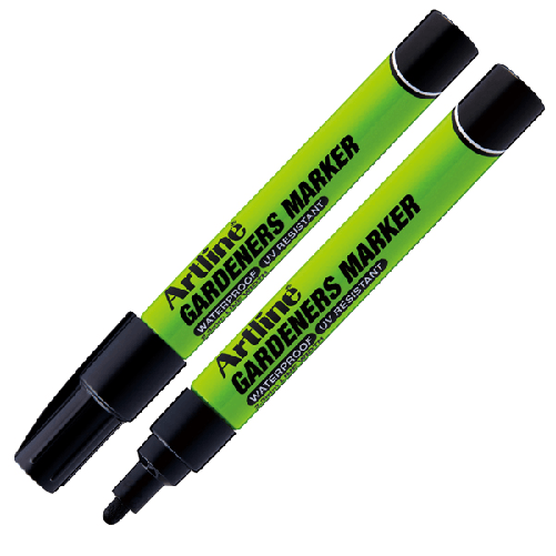 ARTLINE Marcatore permanente speciale per giardini artline punta 2,3mm tonda nero