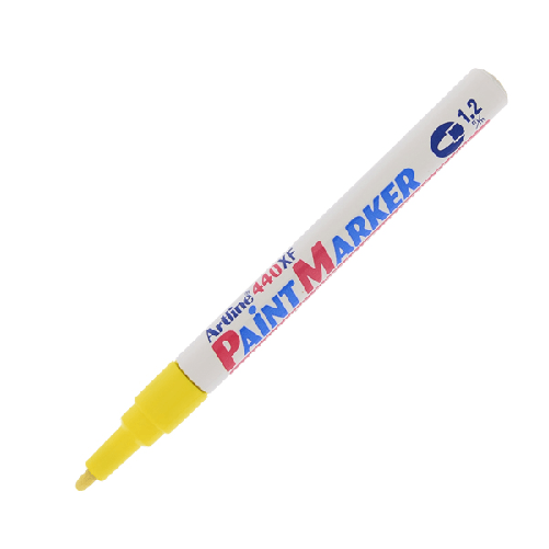 ARTLINE Marcatore artline A 440 punta tonda fine a vernice giallo