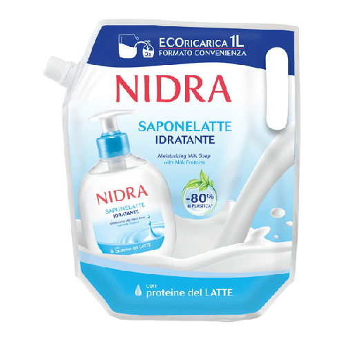 Nidra Sapone liquido mani Nidra ecoricarica 1L