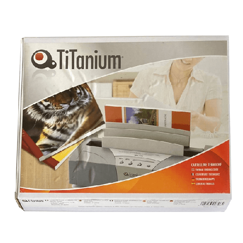 TITANIUM 50 CARTELLINE TERMICHE 3mm BIANCO Grain Titanium