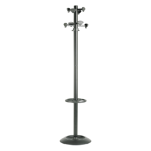 Unisit Appendiabiti Incas - con portaombrelli - 8 posti - 175 x 39 cm - nero - Unisit