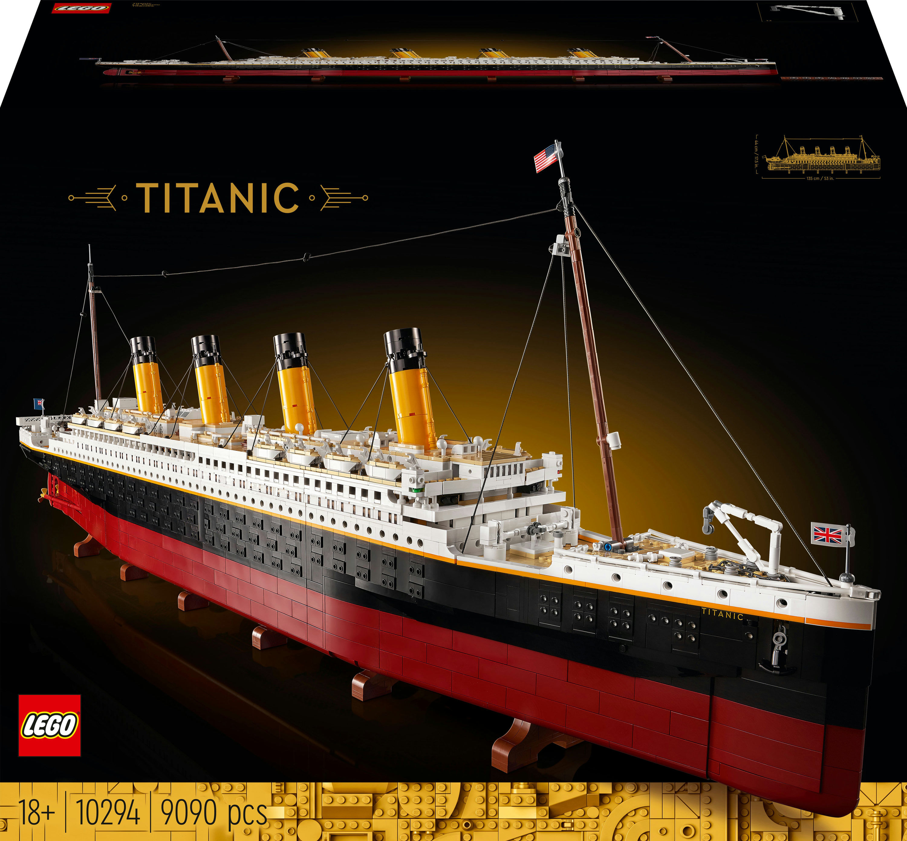Lego Titanic LEGO - Lego Icons 10294 LEGO Creator Titanic