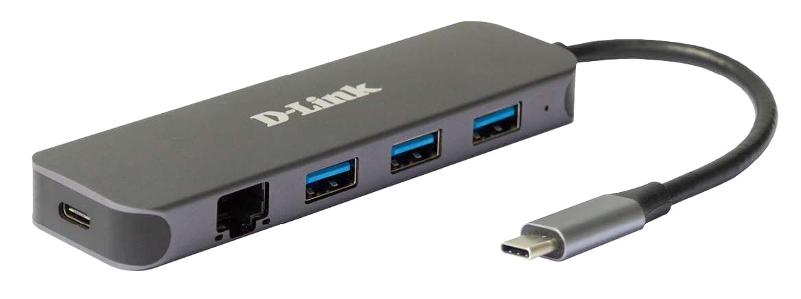 D-link dub-2334 replicatore di porte e docking station per laptop cablato usb tipo-c grigio - 141977