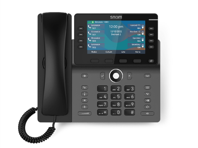 Snom M58 telefono IP Nero TFT Snom M58 Dect Desk Phone