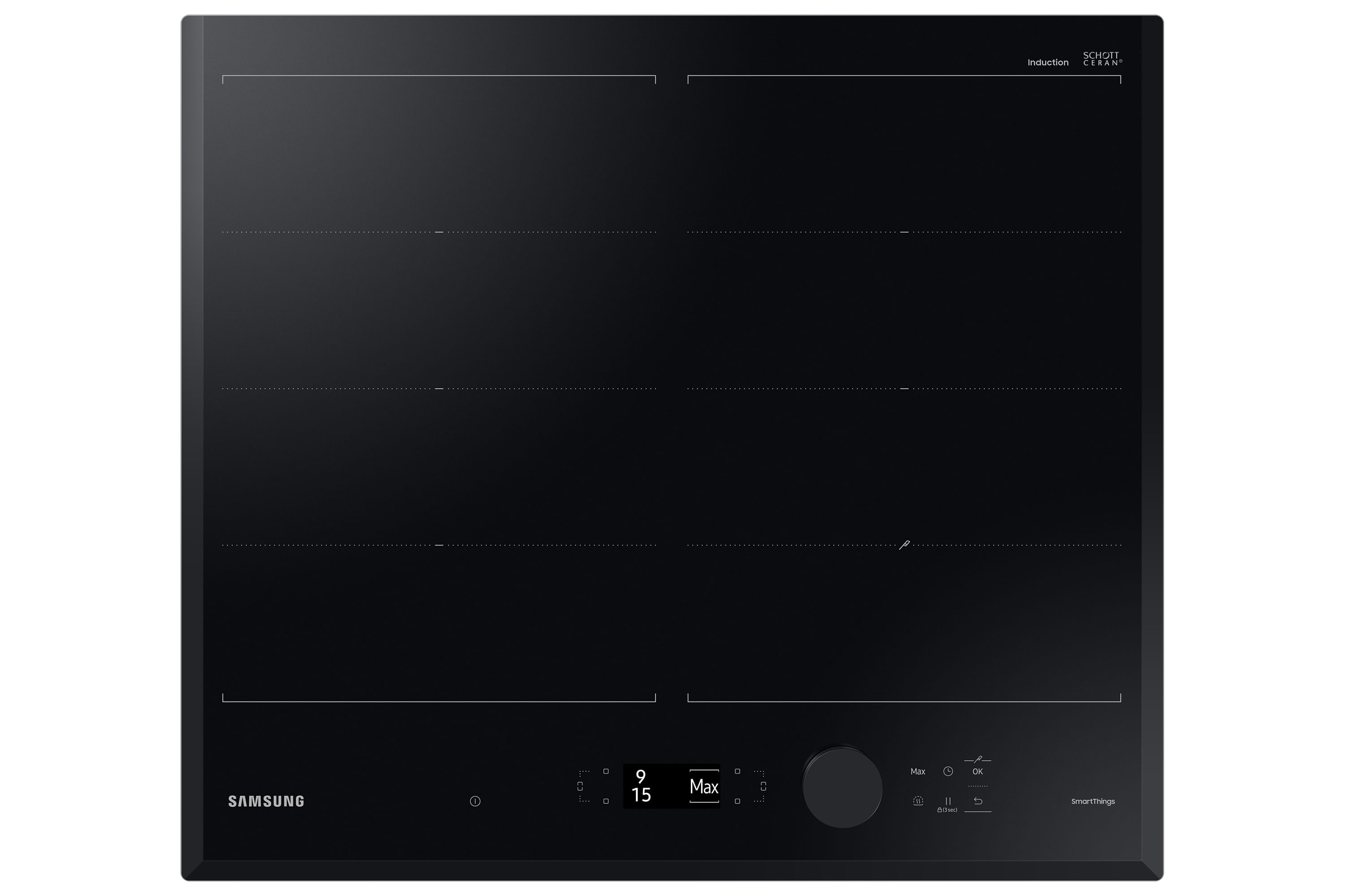 Samsung NZ64B7799KK, Piano a Induzione Slim Fit 60cm, Piano a Induzione, Slim Fit, 60cm, Piano a Induzione Samsung Samsung Piano a Induzione Slim Fit