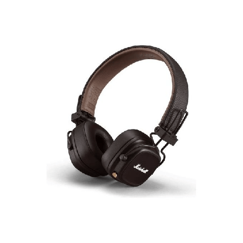 Marshall Cuffie con Microfono Bluetooth Major IV Marrone