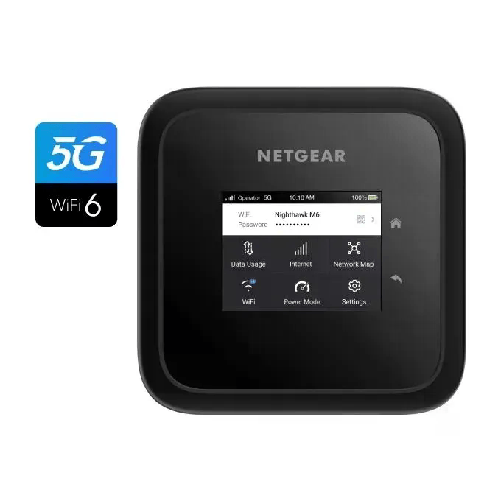 NETGEAR WL-ROUTER NIGHTHAWK MR6150-100EUS 5G WIFI6 NETGEAR Nighthawk M6 Router di rete cellulare