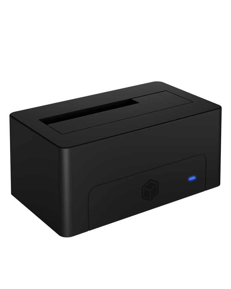 RaidSonic ICY BOX IB-1121-U3 HDD-Hard Drive Docking Station USB 3.2 Gen 1 Type-A Nero ICY BOX IB-1121-U3 USB 3.2 Gen 1 (3.1 Gen 1) Type-A Nero