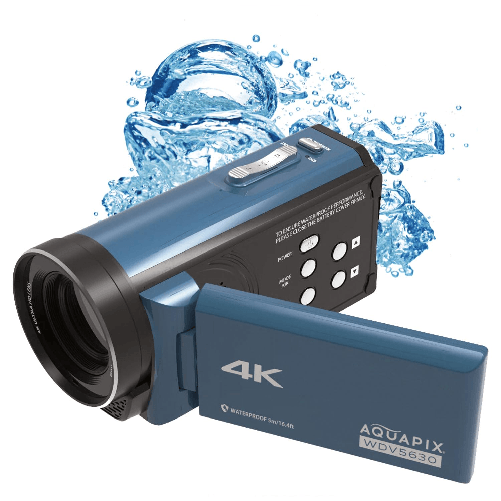 Easypix Aquapix WDV5630 Videocamera impermeabile (grigio-blu)