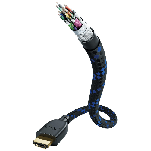 Inakustik 00423550 cavo HDMI 5 m HDMI tipo A (Standard) Nero, Blu