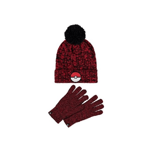 Difuzed Berretto Guanti Pokemon Logo