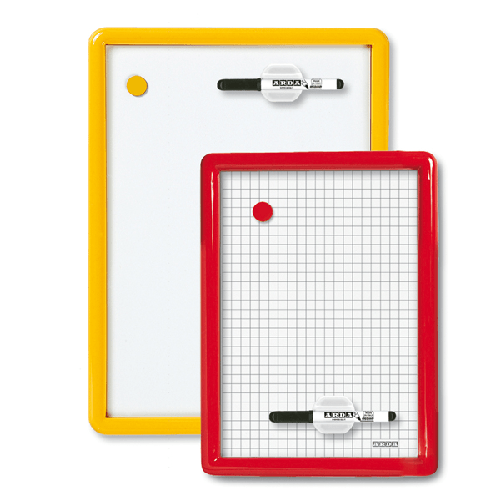 ARDA Lavagna magnetica Lmv a quadretti 26 x 36 cm Arda LAVAGNA MAGNETICA 26X36CM QUADRETTATA CORNICE COL. ASSORT. ARDA