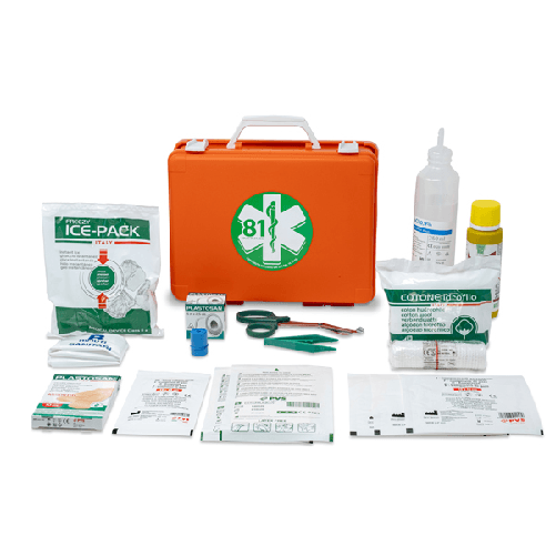 Pvs GIMA 34184 kit per il pronto intervento Kit di pronto soccorso industriale VALIGETTA P. SOCCORSO ARANCIO MEDIC 1 fino a 2 persone